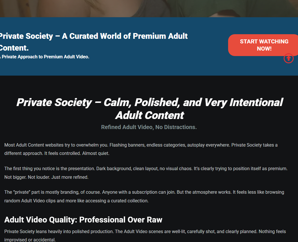 Private Society